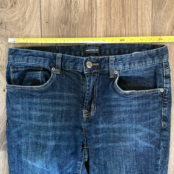 Mens Warehouse One Blue Slim Straight Leg Jeans 31x34 Men’s Jeans - Picture 4 of 10